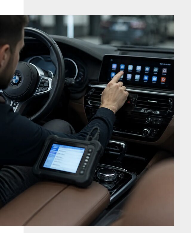 Установка приложений и мультимедиа сервисов BMW в Краснокаменске