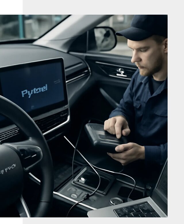Русификация автомобилей Jetour с адаптацией меню в Краснокаменске