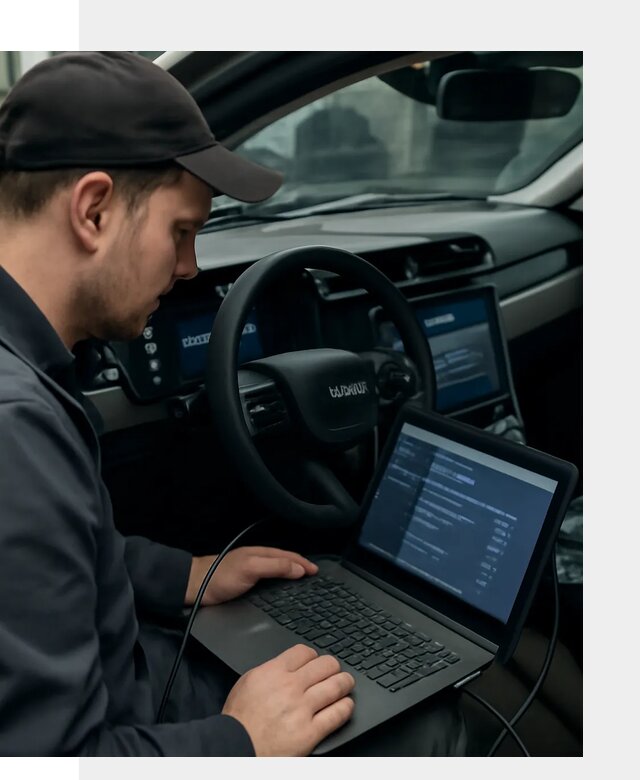 Профессиональная русификация автомобилей Lynk Co в Краснокаменске