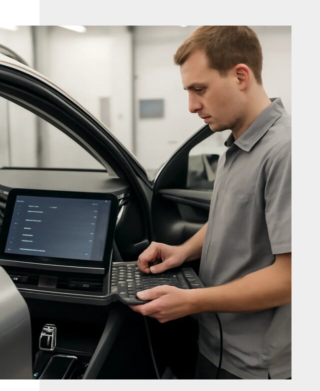 Русификация мультимедиа автомобилей Lynk Co в Краснокаменске