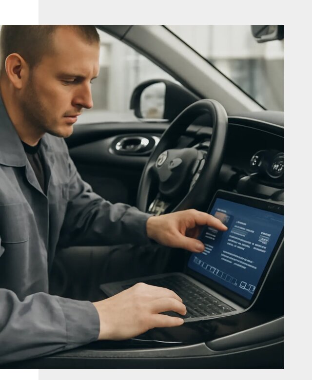 Русификация приборной панели автомобиля Lynk Co в Краснокаменске