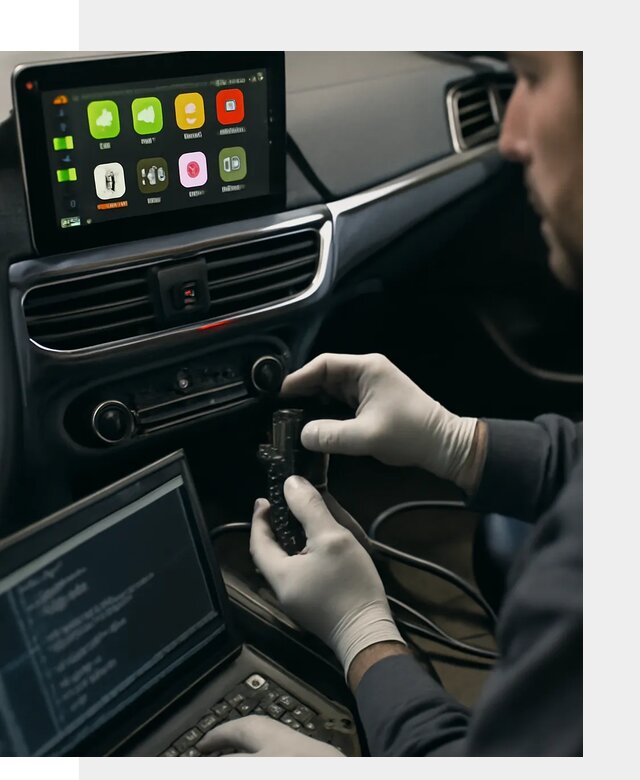 Активация Apple CarPlay в Краснокаменске для штатной мультимедиа