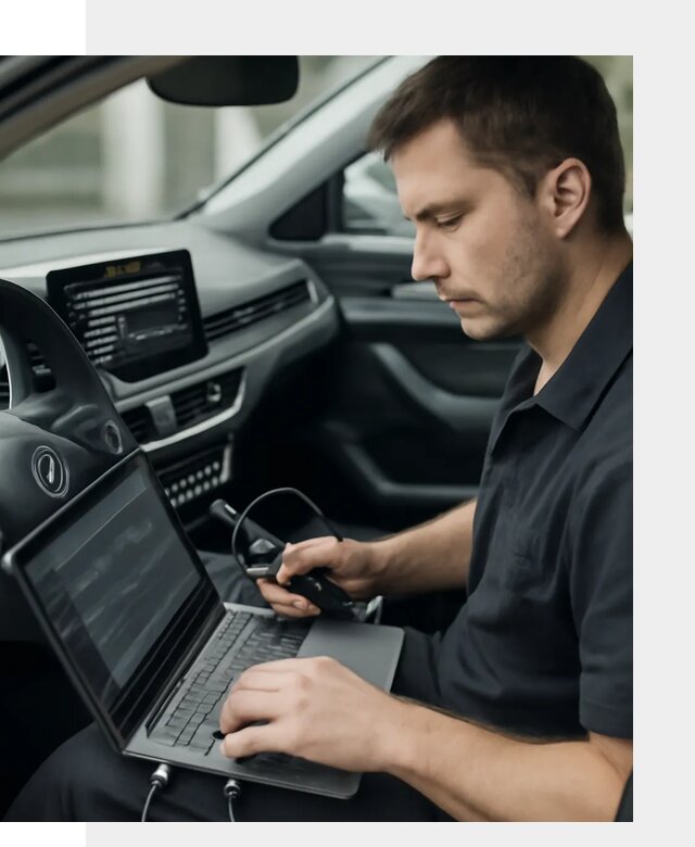 Настройка телематики автомобиля под ключ для авто в Краснокаменске