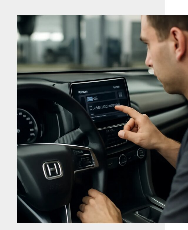 Русификация панели приборов Honda в Краснокаменске по цене 5111 ФастМобиль-Ксн