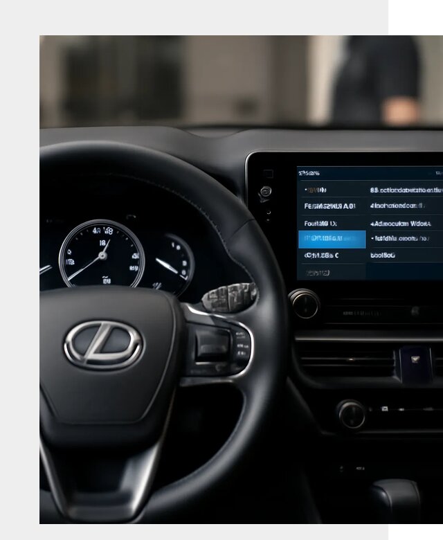 Русификация приборной панели Lexus в Краснокаменске по 5622 р. | ФастМобиль-Ксн