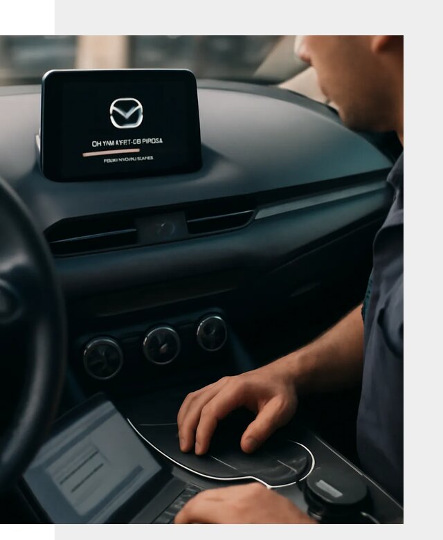 Установка приложений Mazda на мультимедийную систему в Краснокаменске