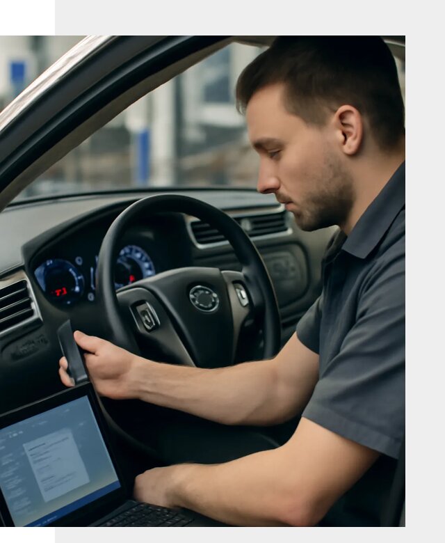 Русификация приборной панели Nissan для авто в Краснокаменске