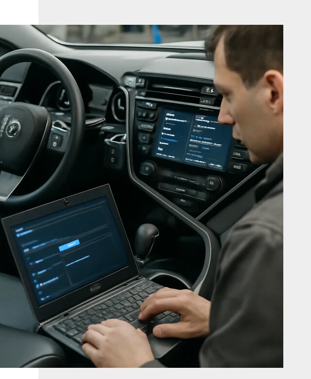 Русификация Toyota Camry 80 для мультимедиа в Краснокаменске